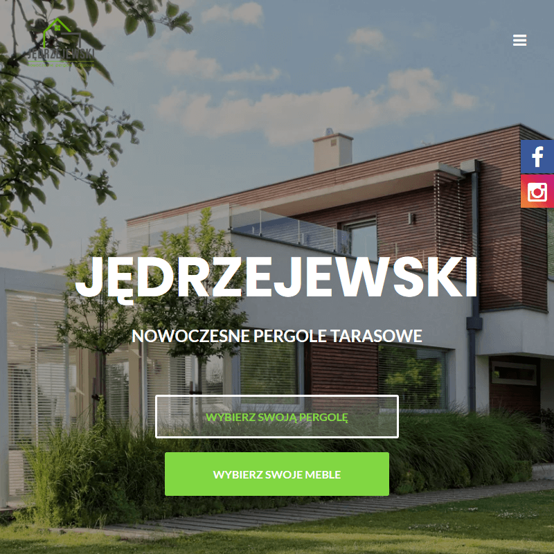Nowoczesna pergola tarasowa w Poznaniu