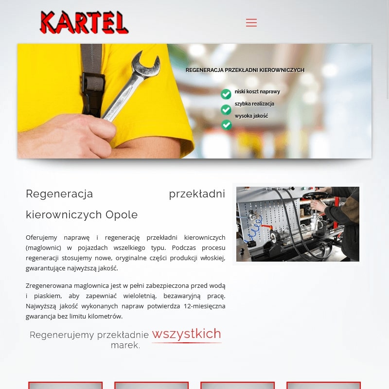 Naprawa przekładni kierowniczej w Opolu