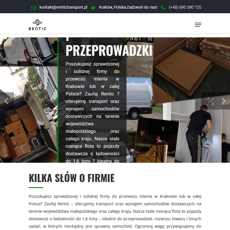 Kraków - przewóz rzeczy