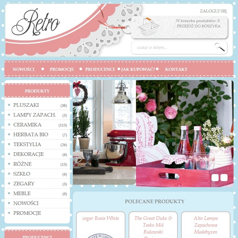 Poznań - talerz retro