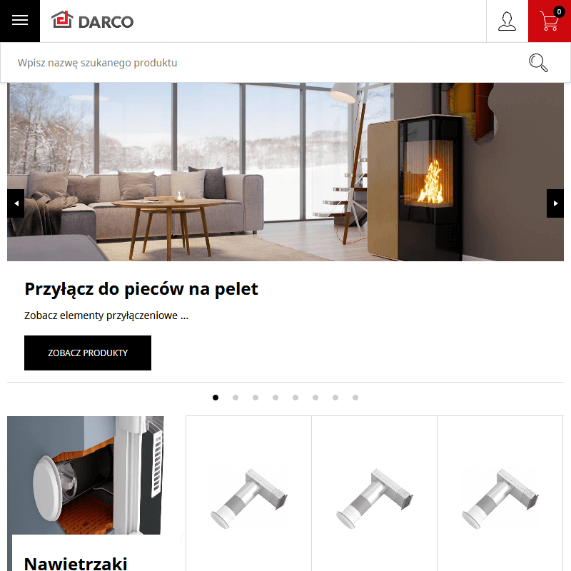 Kominki rozprowadzenie ciepłego powietrza