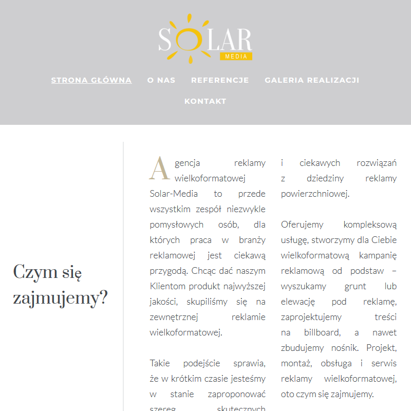 Obsługa reklamy wielkopowierzchniowej na budynku - Warszawa