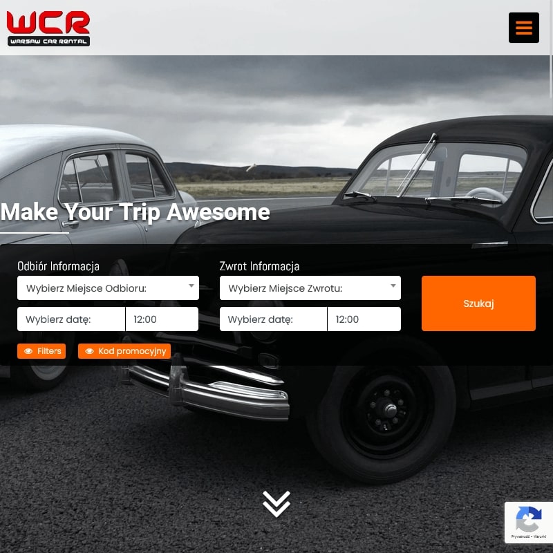 Warszawa - wypożyczalnia aut warszawa chopin